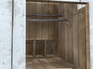 Chicken coop 3D मॉडल
