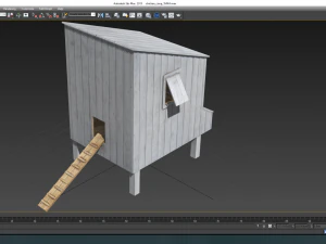 Chicken coop 3D Model