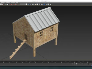 Chicken coop 3D Model