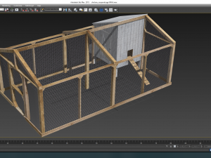 Chicken coop 3D मॉडल