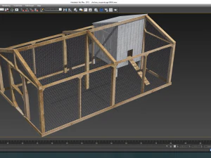 Chicken coop 3D Model