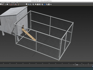 Chicken coop 3D मॉडल