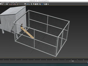 Chicken coop 3D Model