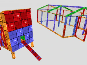 Chicken coop 3D Model