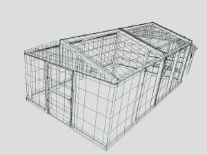Chicken coop 3D मॉडल