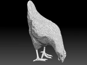 Chickens for 3d printing 3D Model