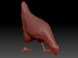 Chickens for 3d printing 3D Model