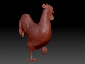Chickens for 3d printing 3D Model
