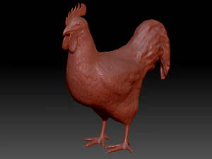 Chickens for 3d printing 3D Model