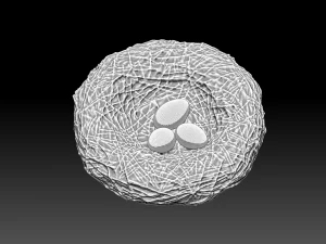Chickens for 3d printing 3D Model