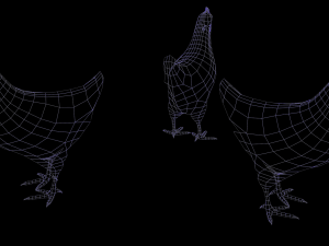 Chickens for 3d printing 3D 模型