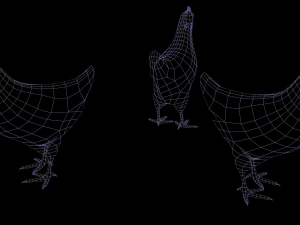 Chickens for 3d printing 3D Model