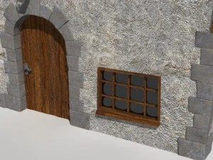 Cartoon house 3D Model