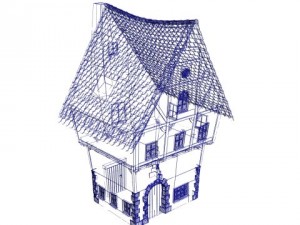 cartoon house Modelo 3D