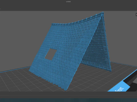 Cartoon house 3D Model