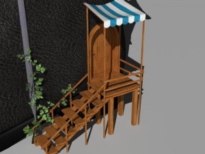 shoe house Modelo 3D