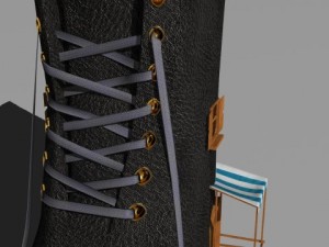 shoe house Modelo 3D