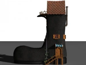 shoe house 3D Model