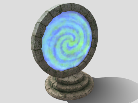 Death portal Modelo 3D