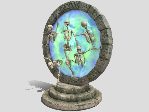 Death portal Modelo 3D