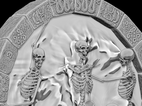 Death portal Modelo 3D