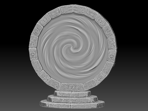 Death portal Modelo 3D