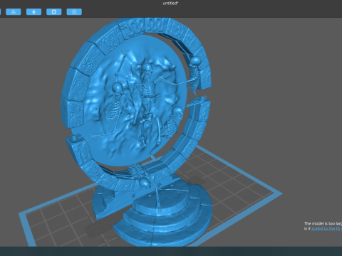 Death portal Modelo 3D