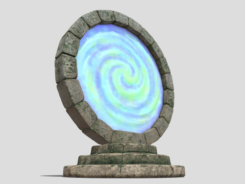 Death portal Modelo 3D