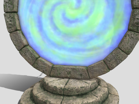 Death portal Modelo 3D