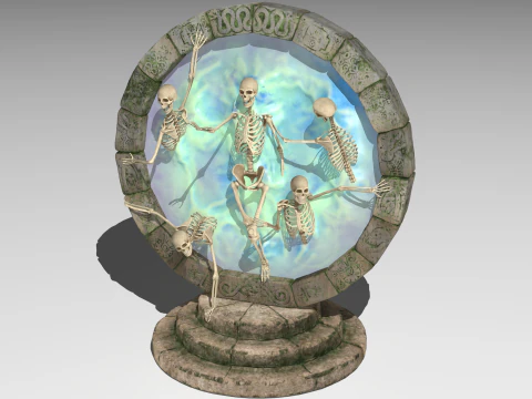 Death portal 3D Model