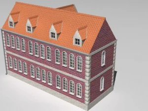 school 3D Model