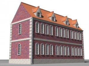 school 3D-Modell