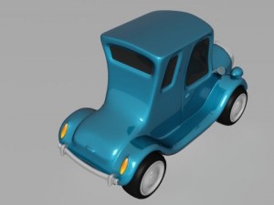 cartoon car 3D 모델