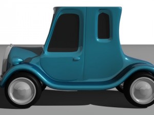cartoon car 3D 모델
