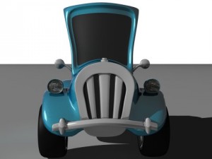 cartoon car 3D 모델