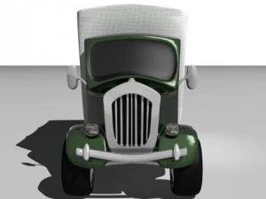 cartoon truck 3D Model