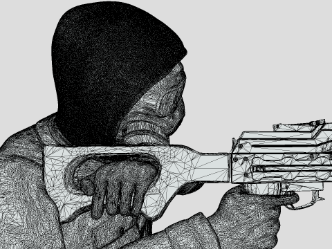 Stalker soldiers 3D Print Model
