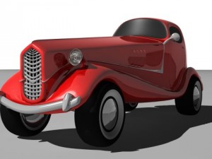 cartoon car 3D Model