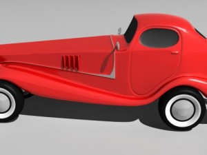 cartoon car 3D Model