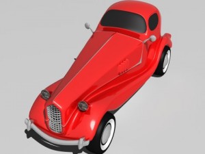 cartoon car 3D Model