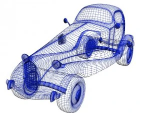 cartoon car 3D Model