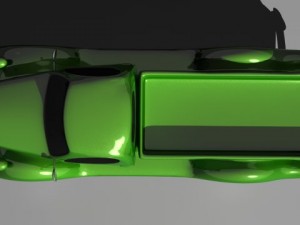 cartoon pickup truck 3D Модель