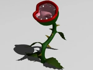 рослинний монстр 3D Модель