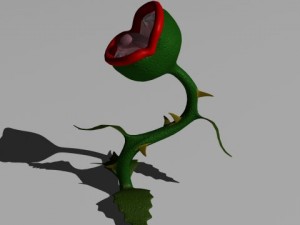 plant monster Modèle 3D