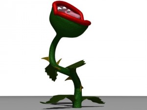 plant monster Modèle 3D