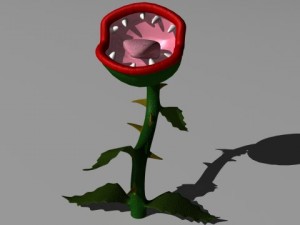 plant monster Modèle 3D