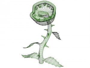 plant monster Modèle 3D
