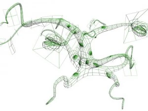 vine monster plant 3D Model