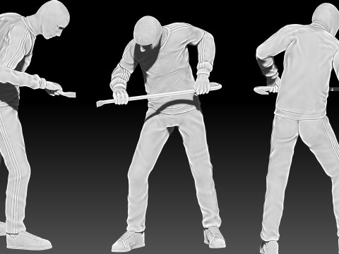 Bandits 3D प्रिंट मॉडल