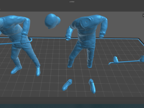Bandits 3D प्रिंट मॉडल